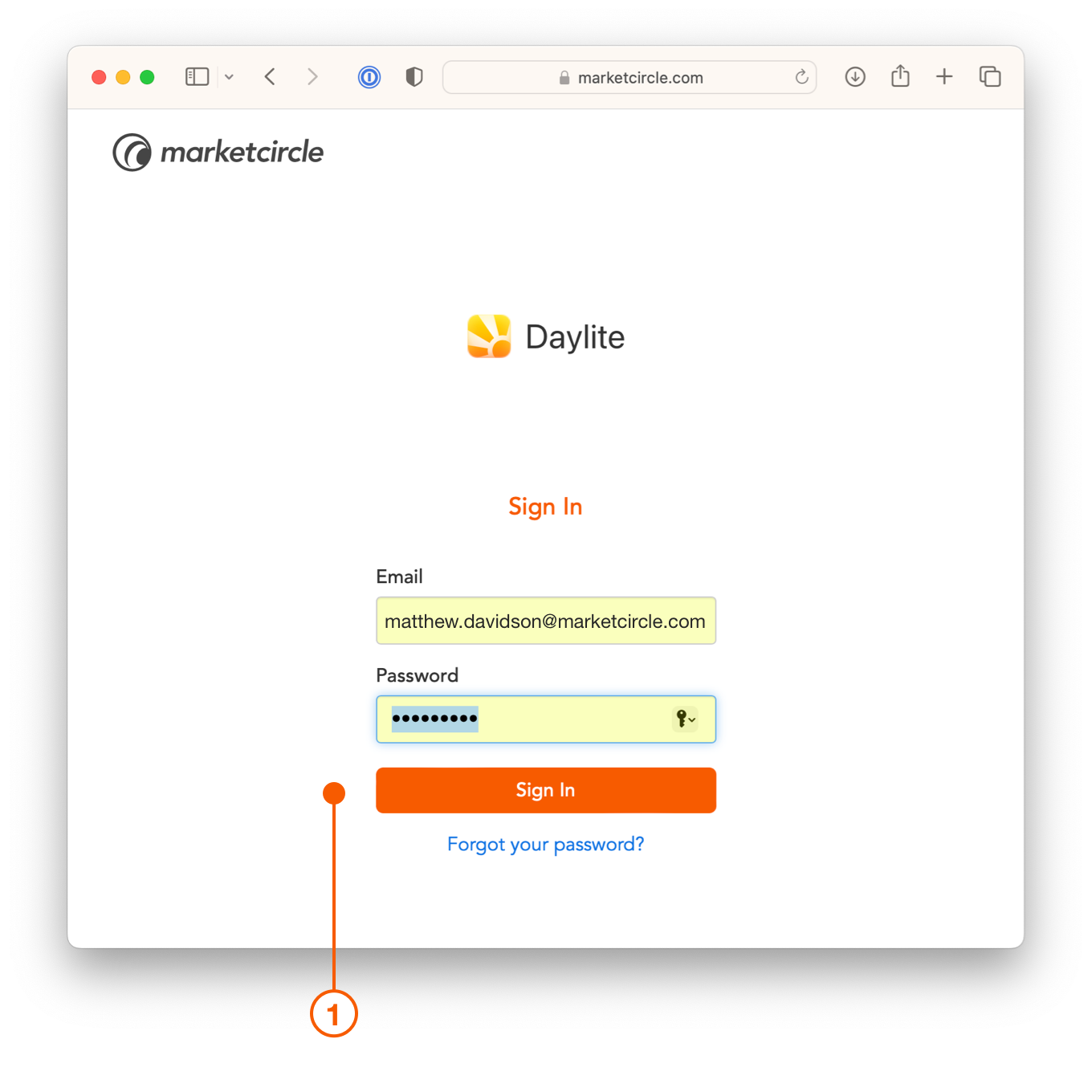 Daylite Sign In