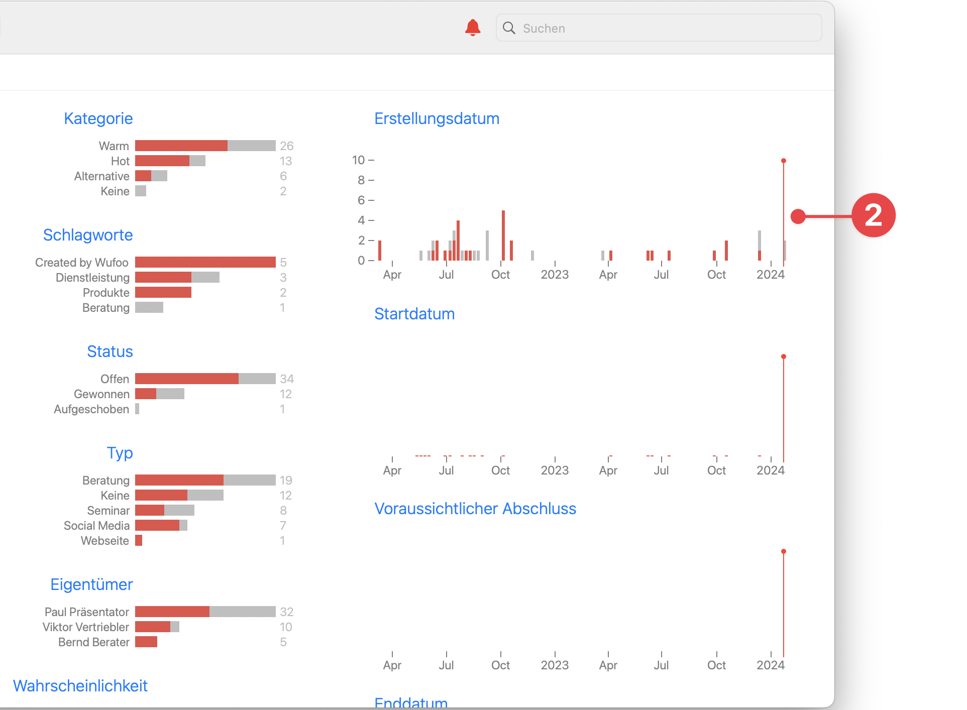 Insight View selecting Date field