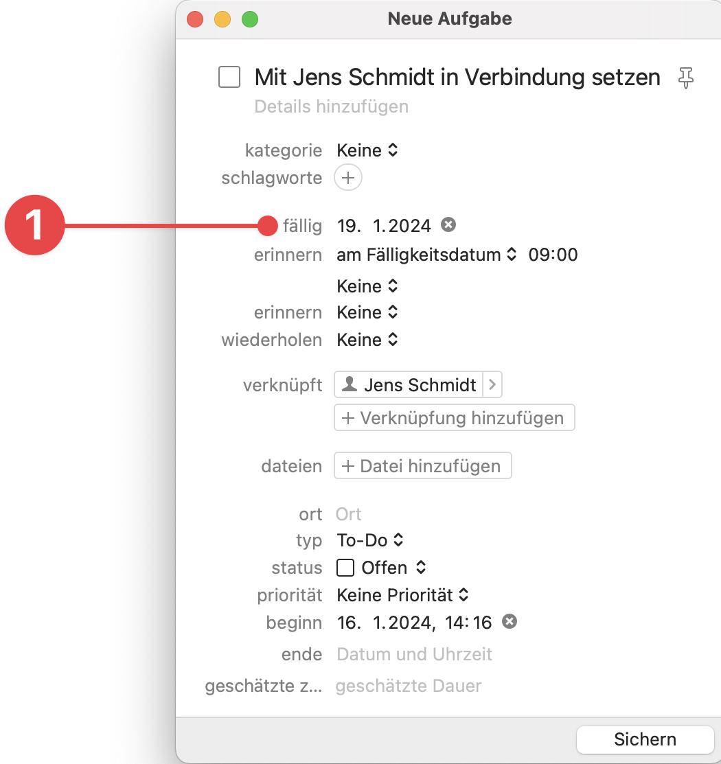 New Follow Up Screen